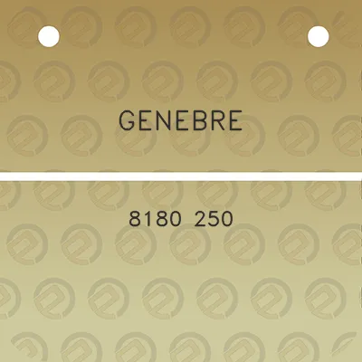 genebre-8180-250