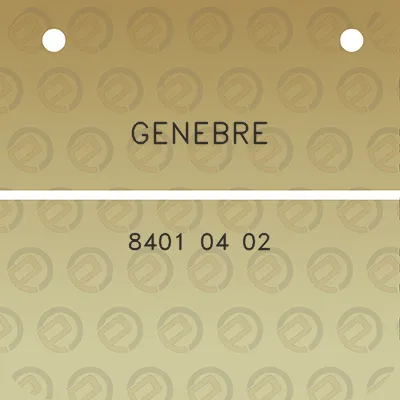 genebre-8401-04-02