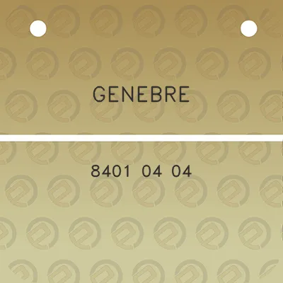 genebre-8401-04-04