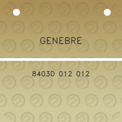 genebre-8403d-012-012