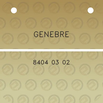 genebre-8404-03-02