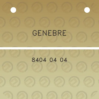 genebre-8404-04-04