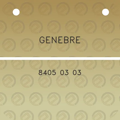 genebre-8405-03-03