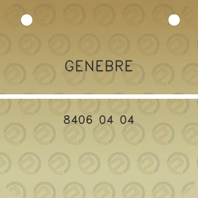 genebre-8406-04-04