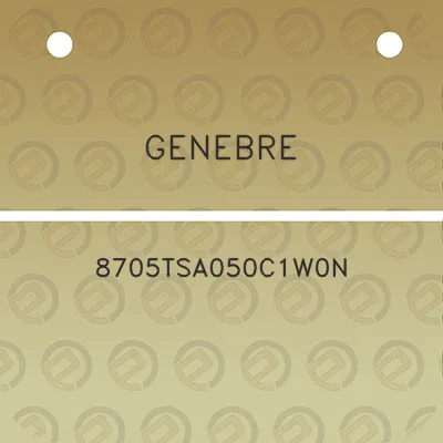 genebre-8705tsa050c1w0n