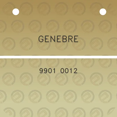 genebre-9901-0012