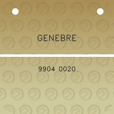 genebre-9904-0020