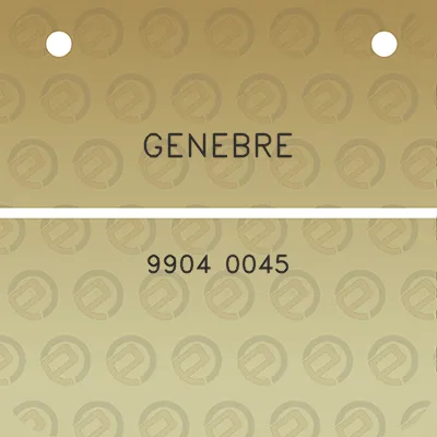 genebre-9904-0045