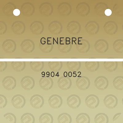 genebre-9904-0052