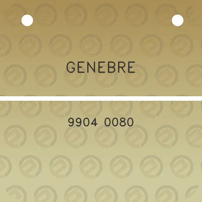 genebre-9904-0080