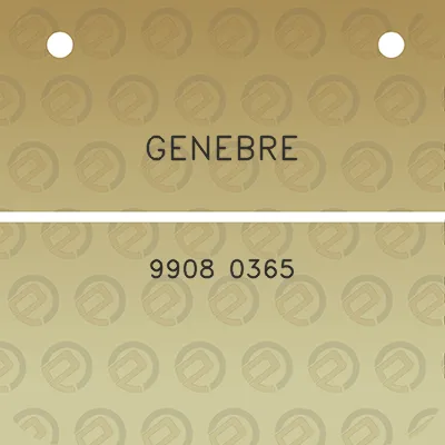 genebre-9908-0365