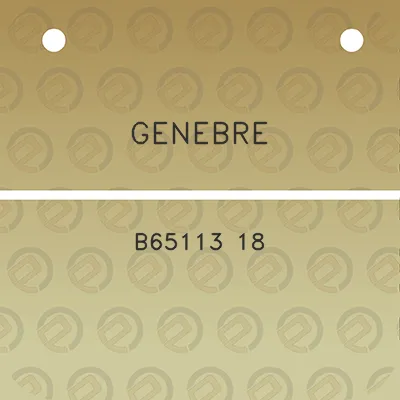 genebre-b65113-18