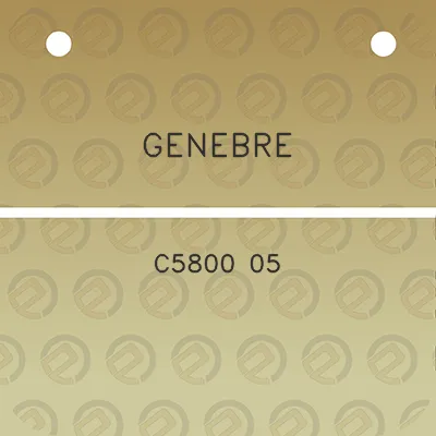 genebre-c5800-05