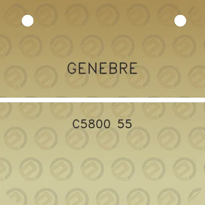 genebre-c5800-55