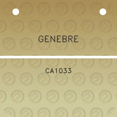 genebre-ca1033