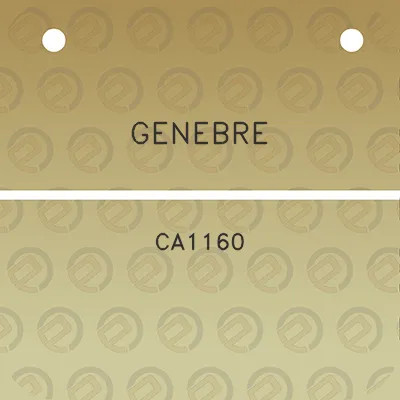 genebre-ca1160