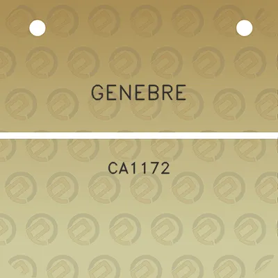 genebre-ca1172