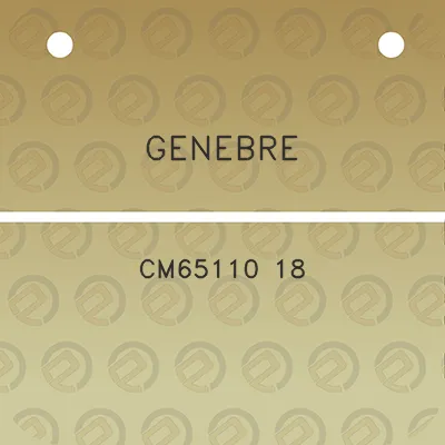 genebre-cm65110-18