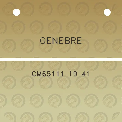 genebre-cm65111-19-41