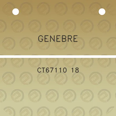 genebre-ct67110-18