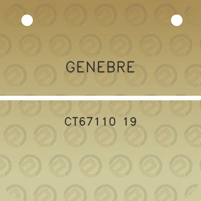 genebre-ct67110-19