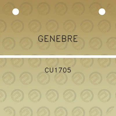 genebre-cu1705