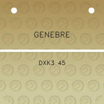 genebre-dxk3-45