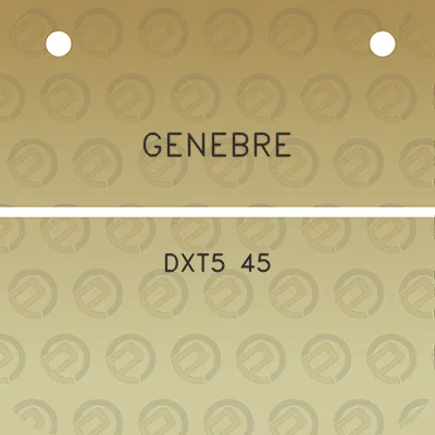 genebre-dxt5-45