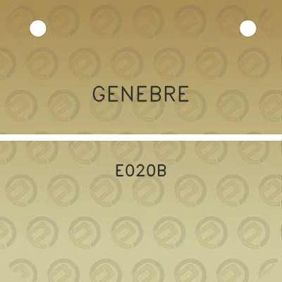 genebre-e020b