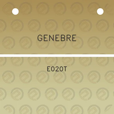 genebre-e020t