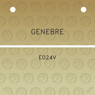 genebre-e024v