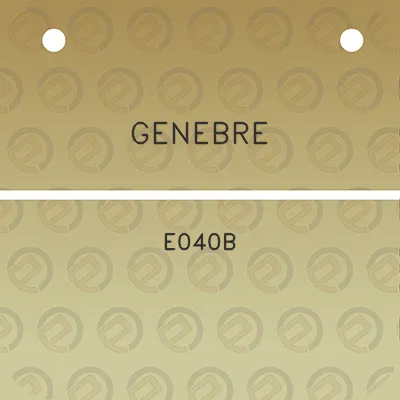 genebre-e040b