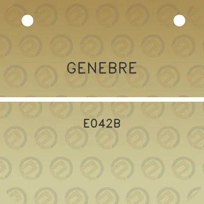 genebre-e042b