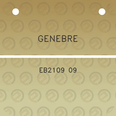 genebre-eb2109-09