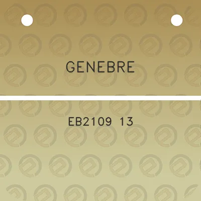 genebre-eb2109-13