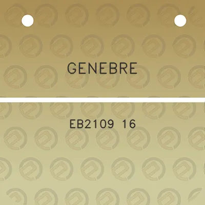 genebre-eb2109-16