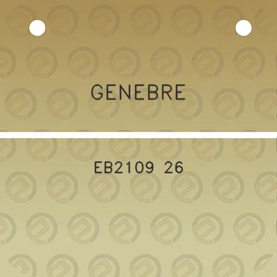 genebre-eb2109-26