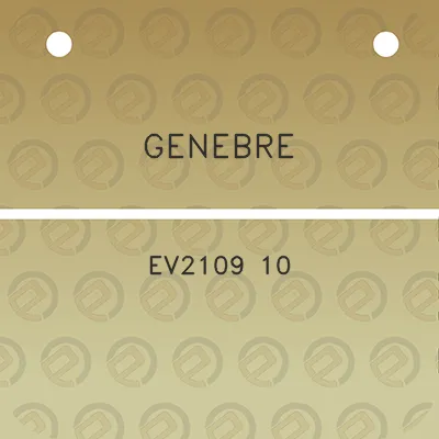 genebre-ev2109-10