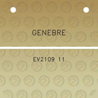 genebre-ev2109-11