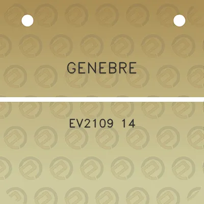 genebre-ev2109-14