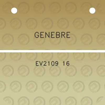 genebre-ev2109-16