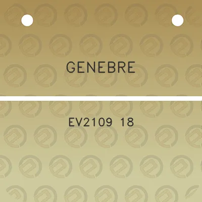 genebre-ev2109-18