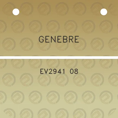 genebre-ev2941-08