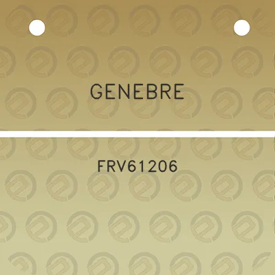 genebre-frv61206