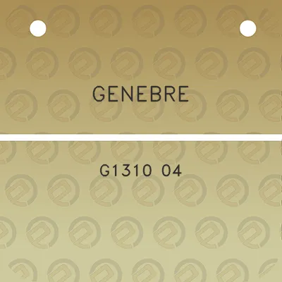 genebre-g1310-04