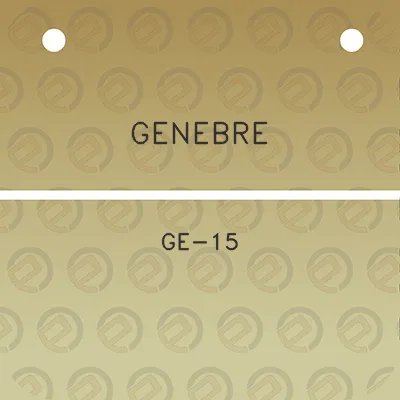 genebre-ge-15