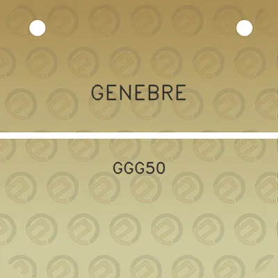 genebre-ggg50