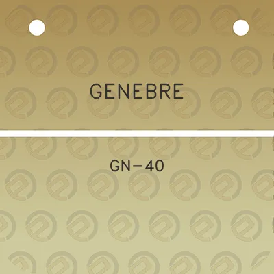 genebre-gn-40