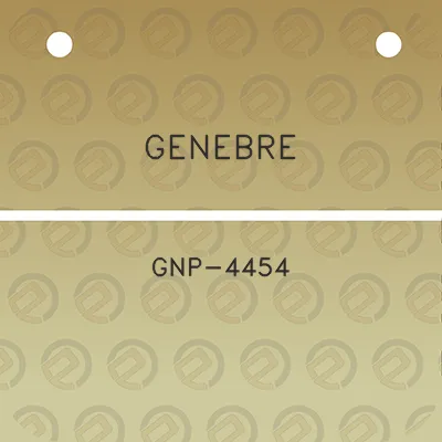 genebre-gnp-4454