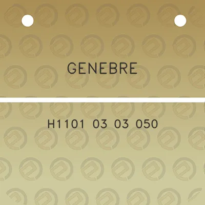 genebre-h1101-03-03-050